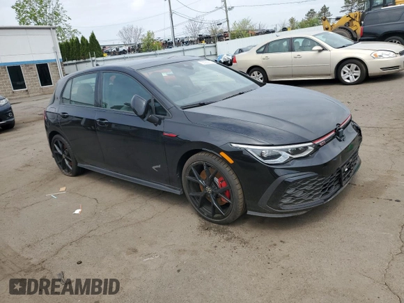 2024 Volkswagen GTI 380 SE с VIN WVWSA7CD1RW119604, выставлен на аукционе Copart как лот 55359735 с пробегом 13 385 миль миль и Списание • Salvage title. История ставок и продаж доступна на DreamBid. Изображение 4.