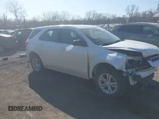 2015 Chevrolet Equinox LS with VIN 2GNALAEK5F1140819, listed as a IAAI auction lot 41806271 with 133,803 mi miles and . Bid and sale history available at DreamBid. Image 1.