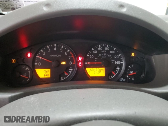 2016 Nissan Frontier SV with VIN 1N6AD0EV1GN714632, listed as a Copart auction lot 49631535 with 53,467 mi miles and Salvage title. Bid and sale history available at DreamBid. Image 9.