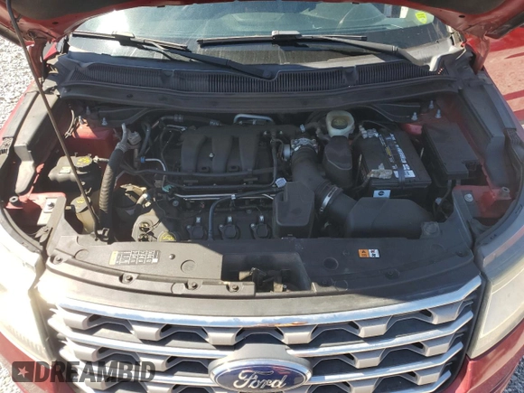 2017 Ford Explorer XLT with VIN 1FM5K7D89HGB78948, listed as a Copart auction lot 55682495 with 145,246 mi miles and Clean Title. Bid and sale history available at DreamBid. Image 12.
