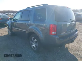 2012 Honda Pilot Touring with VIN 5FNYF3H9XCB042090, listed as a IAAI auction lot 41751359 with 140,424 mi miles and . Bid and sale history available at carsss.com. Image 3.