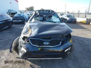 2012 Kia Sorento SX with VIN 5XYKWDA26CG282979, listed as a IAAI auction lot 41018886 with 224,753 mi miles. Bid and sale history available at carsss.com. Image 11.