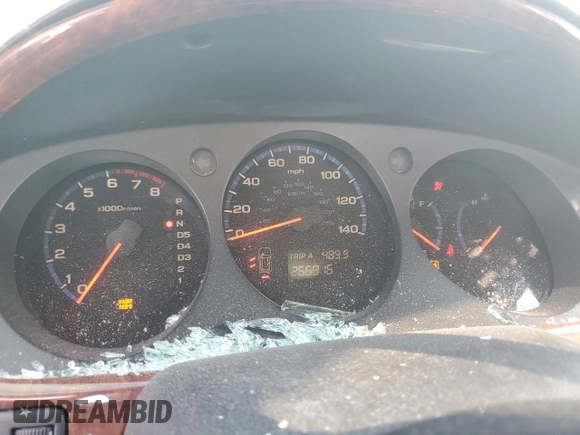 2004 Acura MDX Touring Pkg w/Navigation with VIN 2HNYD18864H554212, listed as a Copart auction lot 75222934 with 266,916 mi miles and Salvage Title. Bid and sale history available at carsss.com. Image 9.