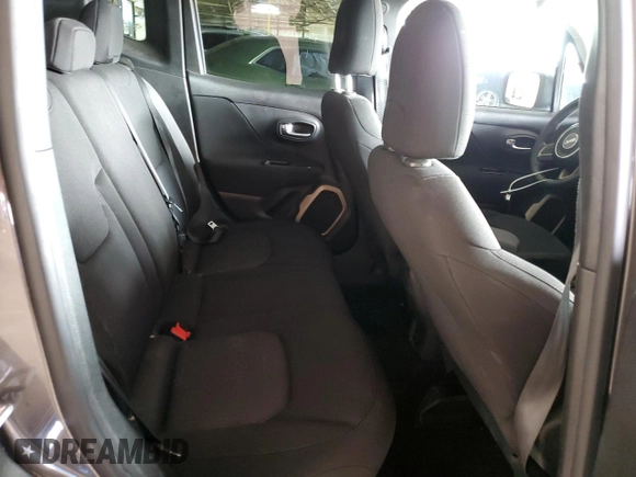 2017 Jeep Renegade Sport z VIN ZACCJAAB6HPF50258, wystawiony jako Copart lot #57256025 z przebiegiem 108 238 mil mil oraz Szkoda całkowita • Salvage title. Historia ofert i sprzedaży dostępna na DreamBid. Obrazek 10.