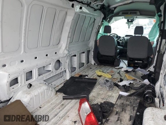 2019 Ford Transit with VIN 1FTYR2CM7KKB65988, listed as a Copart auction lot 56770645 with Not Provided miles and Salvage Title. Bid and sale history available at DreamBid. Image 10.