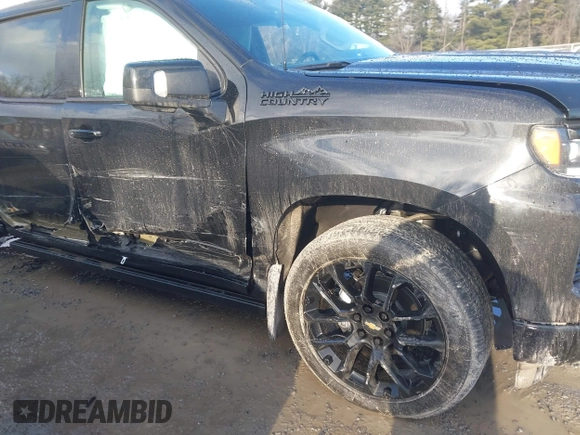 2025 Chevrolet Silverado 1500 with VIN 1GCUKJED2SZ162191, listed as a IAAI auction lot 41652833 with 2,837 mi miles and . Bid and sale history available at DreamBid. Image 6.