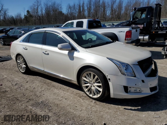 2013 Cadillac XTS Platinum with VIN 2G61V5S39D9108531, listed as a Copart auction lot 53330015 with 172,381 mi miles and Salvage Title. Bid and sale history available at carsss.com. Image 4.