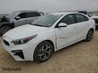 2021 Kia Forte LXS with VIN 3KPF24AD7ME359565, listed as a Copart auction lot 46308685 with 85,570 mi miles and Salvage Title. Bid and sale history available at carsss.com. Image 1.