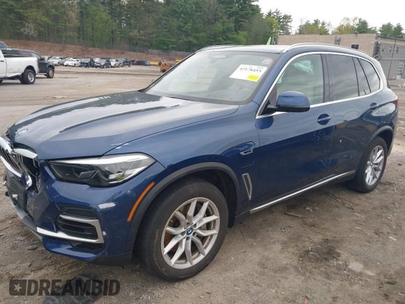 2022 BMW X5 xDrive45e with VIN 5UXTA6C06N9M08044, listed as a IAAI auction lot 42178453 with Not provided miles and . Bid and sale history available at DreamBid. Image 2.
