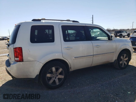 2012 Honda Pilot Touring with VIN 5FNYF4H90CB044159, listed as a Copart auction lot 47994455 with 164,578 mi miles and Salvage Title. Bid and sale history available at DreamBid. Image 3.