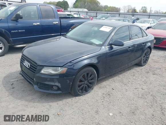 2012 Audi A4 2.0T Premium with VIN WAUAFAFL3CN019768, listed as a IAAI auction lot 41901704 with 169,637 mi miles. Bid and sale history available at carsss.com. Image 2.