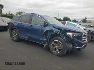 2020 GMC Terrain SLT with VIN 3GKALPEV5LL144891, listed as a Copart auction lot 54172585 with 99,722 mi miles and Salvage title. Bid and sale history available at DreamBid. Image 4.