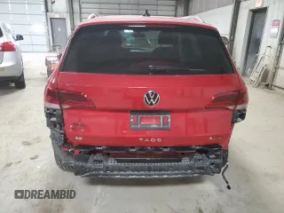 2024 Volkswagen Taos SE z VIN 3VVVX7B29RM087529, wystawiony jako Copart lot #50750745 z przebiegiem 6 936 mil mil oraz Szkoda całkowita • Salvage title. Historia ofert i sprzedaży dostępna na DreamBid. Obrazek 6.