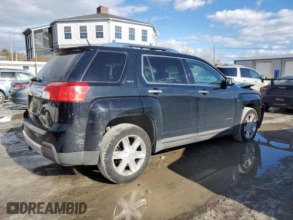 2011 GMC Terrain SLT-2 with VIN 2CTFLXEC7B6417627, listed as a Copart auction lot 46609635 with 141,252 mi miles and Clean Title. Bid and sale history available at DreamBid. Image 3.