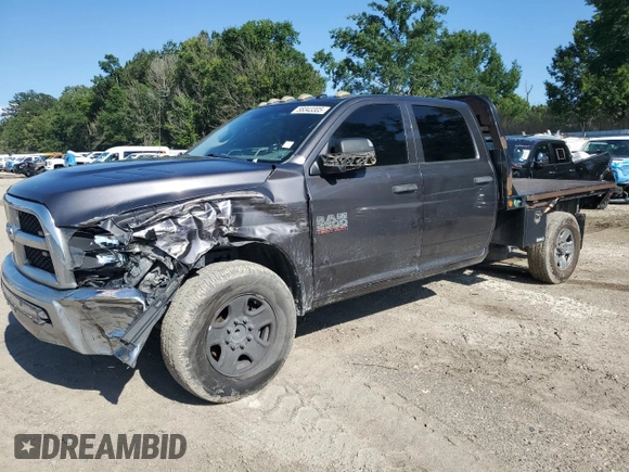 2016 Ram 2500 Tradesman with VIN 3C6UR4HL1GG100909, listed as a Copart auction lot 58343305 with 537,710 mi miles and Salvage title. Bid and sale history available at DreamBid. Image 1.