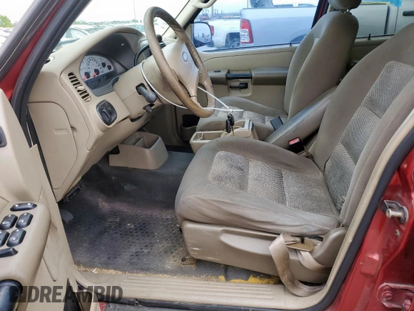 2004 Ford Explorer Sport Trac XLS с VIN 1FMZU67K74UA46795, выставлен на аукционе Copart как лот 51621905 с пробегом Не указан миль и Чистый • Clean title. История ставок и продаж доступна на DreamBid. Изображение 7.