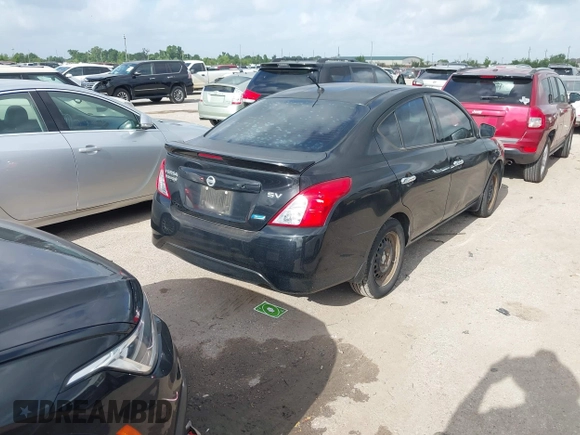 2015 Nissan Versa SV with VIN 3N1CN7AP7FL892104, listed as a IAAI auction lot 42539762 with 96,643 mi miles and . Bid and sale history available at DreamBid. Image 4.
