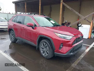 2025 Toyota RAV4 Hybrid XLE Premium with VIN JTMB6RFV6SD156635, listed as a IAAI auction lot 41979039 with 1,849 mi miles and . Bid and sale history available at DreamBid. Image 1.