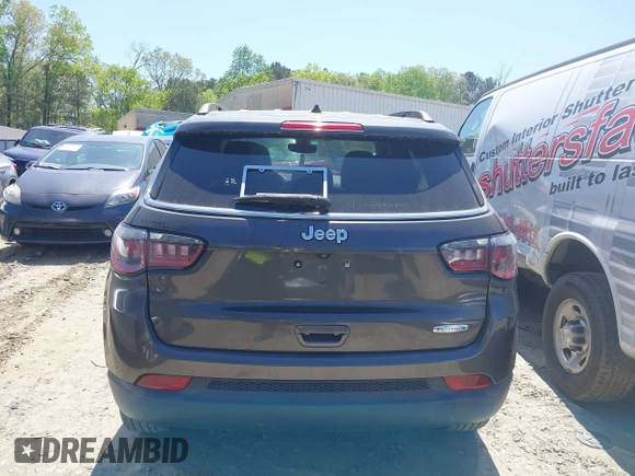2018 Jeep Compass Latitude with VIN 3C4NJCBB3JT194188, listed as a IAAI auction lot 41996510 with 68,855 mi miles and . Bid and sale history available at DreamBid. Image 16.