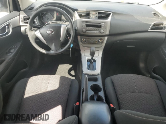 2014 Nissan Sentra S with VIN 3N1AB7AP2EL696554, listed as a Copart auction lot 54410195 with 93,406 mi miles and Salvage Title. Bid and sale history available at DreamBid. Image 8.