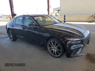 2023 Genesis G70 2.0T z VIN KMTG34TA1PU132593, wystawiony jako Copart lot #49231195 z przebiegiem 36 246 mil mil oraz Szkody całkowita. Historia ofert i sprzedaży dostępna na DreamBid. Obrazek 4.