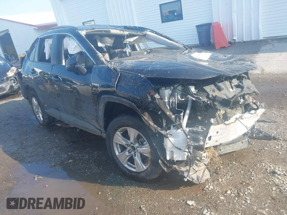 2021 Toyota RAV4 Hybrid XLE with VIN 4T3RWRFVXMU044442, listed as a IAAI auction lot 42256468 with Not provided miles and . Bid and sale history available at DreamBid. Image 1.