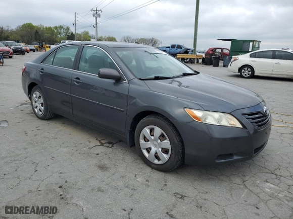 2007 Toyota Camry CE with VIN 4T1BE46KX7U081629, listed as a Copart auction lot 52874375 with 71,492 mi miles and Salvage Title. Bid and sale history available at carsss.com. Image 4.