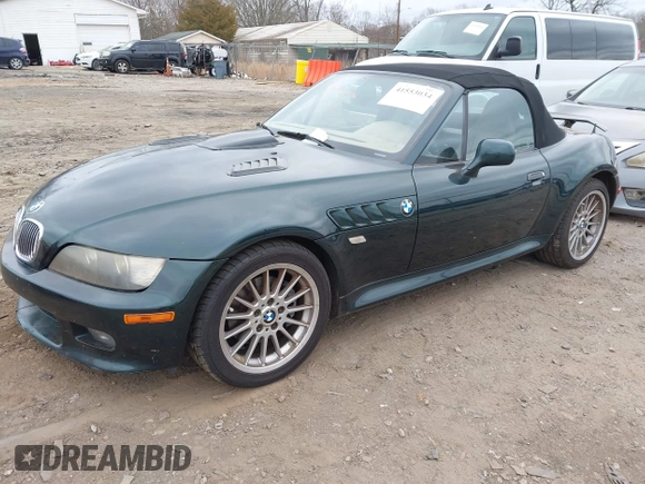 2001 BMW Z3 3.0 with VIN WBACN53471LL46781, listed as a IAAI auction lot 41553034 with 142,261 mi miles and . Bid and sale history available at DreamBid. Image 2.