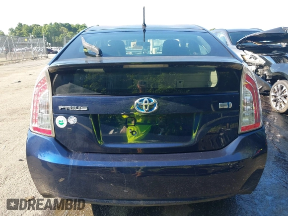 2014 Toyota Prius Four with VIN JTDKN3DU6E1738962, listed as a IAAI auction lot 42453971 with 176,133 mi miles and . Bid and sale history available at DreamBid. Image 16.