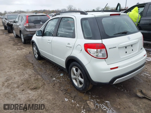 2007 Suzuki SX4 with VIN JS2YB413375110637, listed as a IAAI auction lot 42023013 with 226,585 mi miles. Bid and sale history available at carsss.com. Image 3.