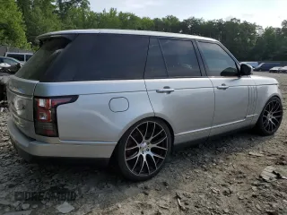 2014 Land Rover Range Rover HSE with VIN SALGS2WF1EA164710, listed as a Copart auction lot 59882265 with 138,163 mi miles and Salvage title. Bid and sale history available at DreamBid. Image 3.