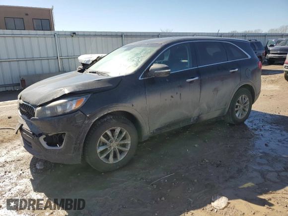 2016 Kia Sorento LX with VIN 5XYPG4A37GG043586, listed as a Copart auction lot 46790385 with 184,870 mi miles and Salvage Title. Bid and sale history available at carsss.com. Image 1.