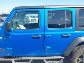 2021 Jeep Wrangler Unlimited Willys with VIN 1C4HJXDN0MW737796, listed as a IAAI auction lot 41733946 with 44,281 mi miles and . Bid and sale history available at DreamBid. Image 13.