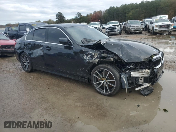 2019 BMW 3 Series 330i xDrive with VIN 3MW5R7J52K8B00833, listed as a Copart auction lot 83463974 with 116,303 mi miles and Salvage Title. Bid and sale history available at DreamBid. Image 4.