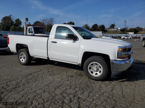 2018 Chevrolet Silverado 1500 Work Truck with VIN 1GCNCNEC6JZ906616, listed as a Copart auction lot 84467004 with 167,049 mi miles and Salvage Title. Bid and sale history available at carsss.com. Image 4.