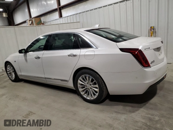 2017 Cadillac CT6 Plug-In RWD with VIN LREKK5RX7HA056069, listed as a Copart auction lot 50103895 with 75,393 mi miles and Clean title. Bid and sale history available at DreamBid. Image 2.