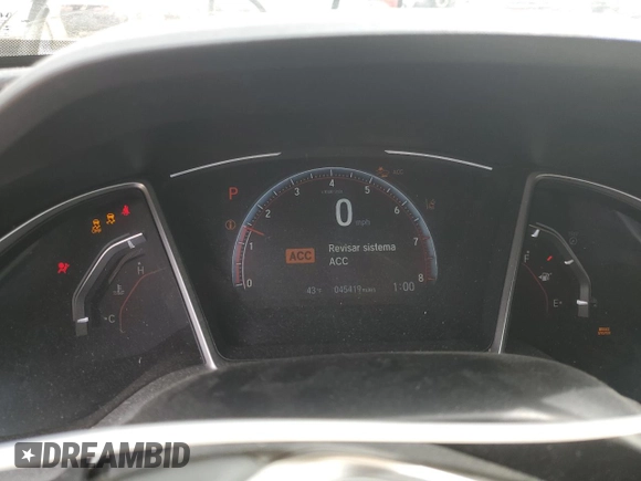 2019 Honda Civic Sport with VIN 2HGFC2F8XKH517042, listed as a Copart auction lot 51226175 with 45,419 mi miles and Salvage Title. Bid and sale history available at DreamBid. Image 9.