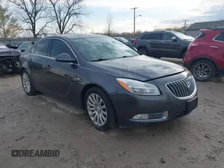 2011 Buick Regal CXL RL2 with VIN W04GP5EC8B1081461, listed as a IAAI auction lot 41904432 with 161,947 mi miles. Bid and sale history available at carsss.com. Image 1.