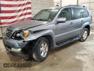 2007 Lexus GX 470 with VIN JTJBT20X870139695, listed as a Copart auction lot 67362474 with 222,269 mi miles and Salvage Title. Bid and sale history available at carsss.com. Image 1.