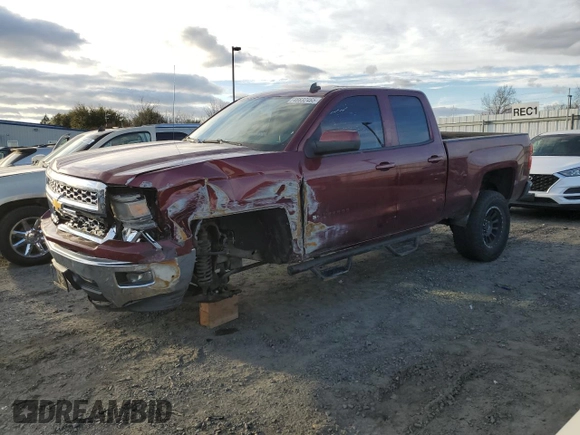 2014 Chevrolet Silverado 1500 LT with VIN 1GCRCREC7EZ408892, listed as a Copart auction lot 46632465 with 78,450 mi miles and Salvage Title. Bid and sale history available at DreamBid. Image 1.