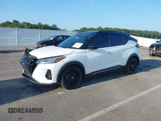 2021 Nissan Kicks SR with VIN 3N1CP5DV3ML529482, listed as a IAAI auction lot 40128361 with 65,686 mi miles and . Bid and sale history available at DreamBid. Image 18.