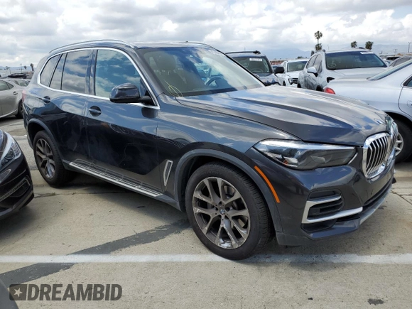2022 BMW X5 xDrive40i with VIN 5UXCR6C02N9N18226, listed as a Copart auction lot 50031523 with 13,907 mi miles. Bid and sale history available at carsss.com. Image 4.