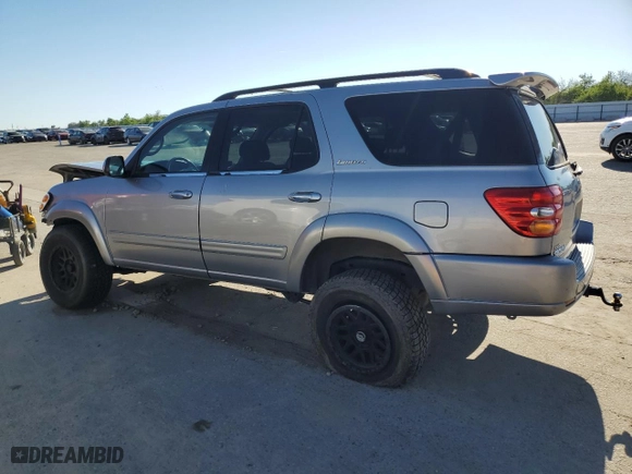 2001 Toyota Sequoia Limited with VIN 5TDBT48A81S007765, listed as a Copart auction lot 50270065 with 191,935 mi miles and Salvage Title. Bid and sale history available at carsss.com. Image 2.