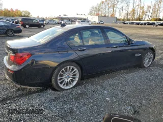 2014 BMW 7 Series 750i xDrive with VIN WBAYB6C5XED225112, listed as a Copart auction lot 76395514 with 115,874 mi miles and Clean Title. Bid and sale history available at carsss.com. Image 3.