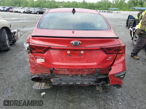 2019 Kia Forte S z VIN 3KPF34AD7KE056733, wystawiony jako Copart lot #54431675 z przebiegiem Nie podano mil oraz Szkoda całkowita • Salvage title. Historia ofert i sprzedaży dostępna na DreamBid. Obrazek 6.