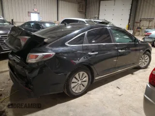 2016 Hyundai Sonata Hybrid SE with VIN KMHE24L11GA036923, listed as a Copart auction lot 40149594 with 125,144 mi miles. Bid and sale history available at carsss.com. Image 3.