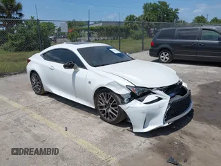 2015 Lexus RC 350 F Sport z VIN JTHHE5BC3F5008628, wystawiony jako IAAI lot #42120841 z przebiegiem 116 527 mil mil oraz . Historia ofert i sprzedaży dostępna na DreamBid. Obrazek 1.