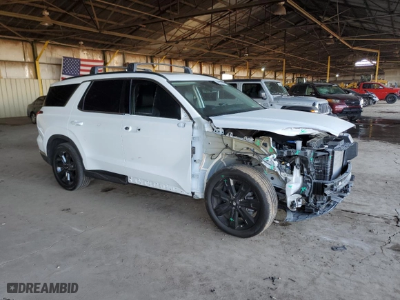 2023 Hyundai Palisade XRT with VIN KM8R34GE3PU532946, listed as a Copart auction lot 46051155 with 31,314 mi miles and Salvage Title. Bid and sale history available at carsss.com. Image 4.