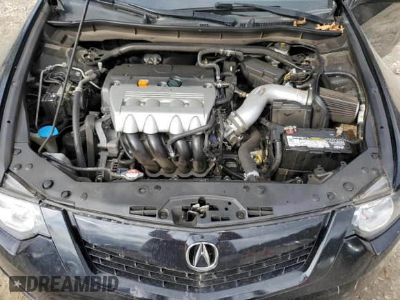 2010 Acura TSX with VIN JH4CU2F64AC004897, listed as a Copart auction lot 44047195 with 0 mi miles and Salvage Title. Bid and sale history available at carsss.com. Image 11.