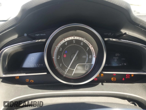 2014 Mazda 3 S Touring with VIN JM1BM1V39E1145478, listed as a Copart auction lot 57860645 with 55,322 mi miles and Salvage title. Bid and sale history available at DreamBid. Image 9.